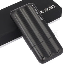 Load image into Gallery viewer, COHIBA Black Carbon Fiber Gloss Cigar Case