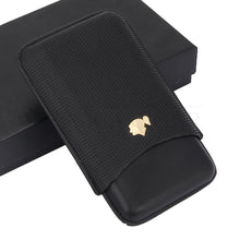 Load image into Gallery viewer, COHIBA 4 Tubes Travel Leather Cigar Case